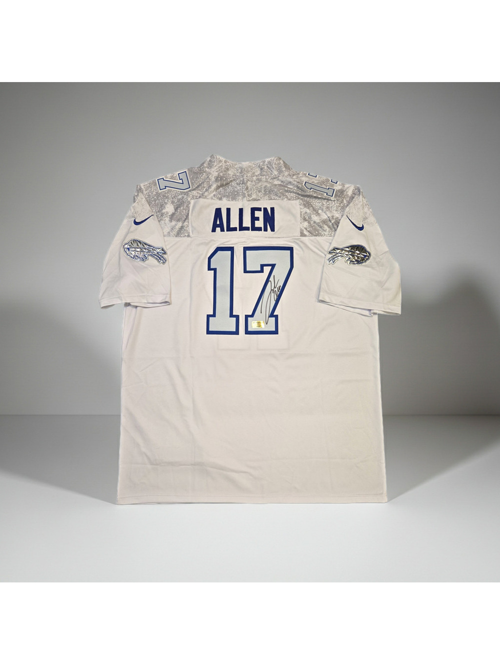 Josh Allen Signed Nike Jersey #17 Buffalo Bills w/COA (XL)